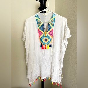 Beach swimsuit cover up